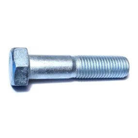 1-1/8" x 5" Zinc Grade 5 Hex Cap Screws (2 pcs.)