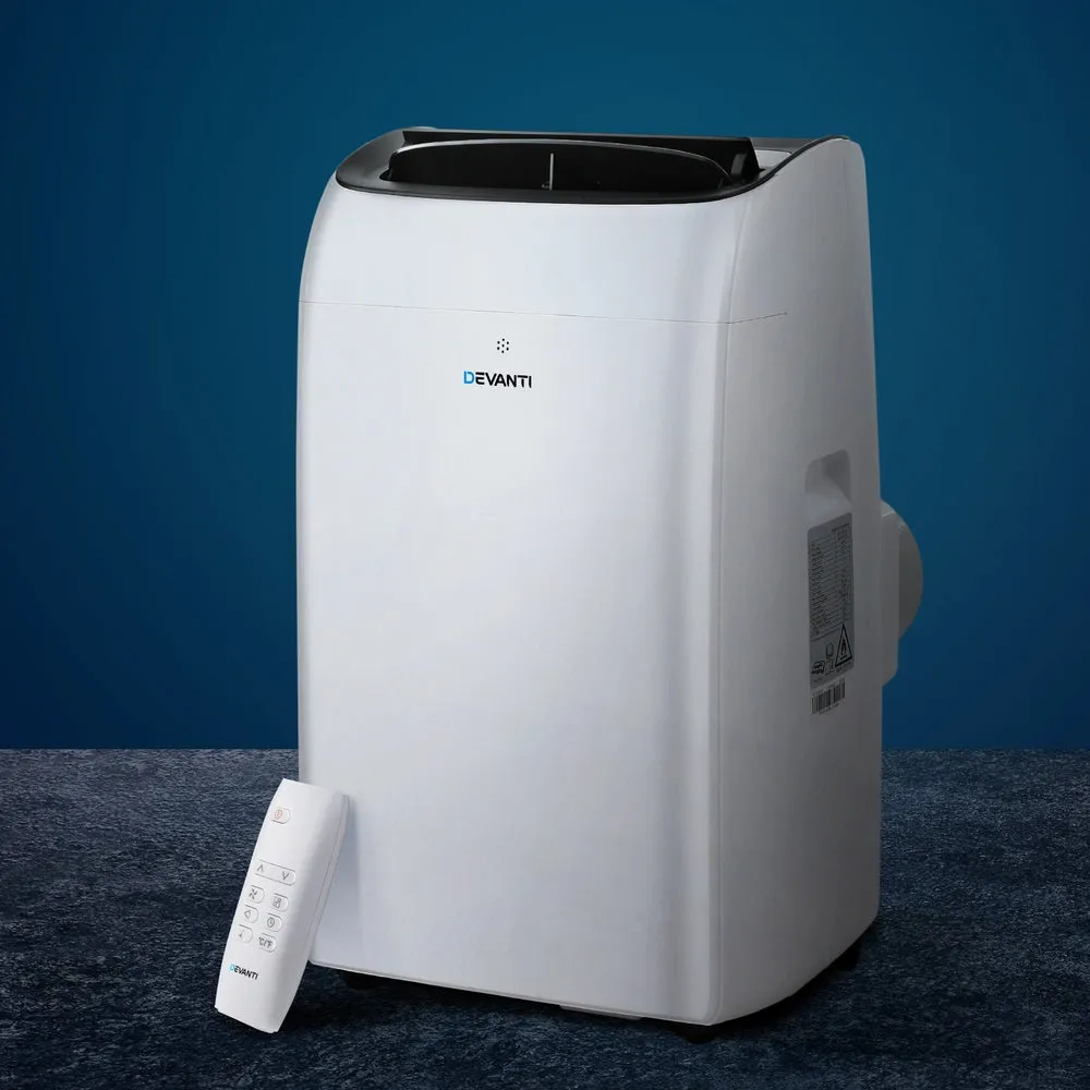 12000BTU 3-in-1 Portable Air Conditioner w/ Timer and Remote - Devanti