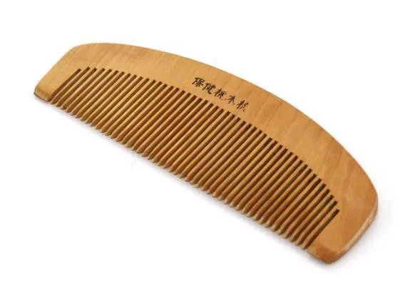 12cm Traditional Natural Cherry Wood Comb