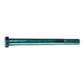 1/2"-13 x 6-1/2" Green Rinsed Zinc Grade 5 Hex Cap Screws (27 pcs.)