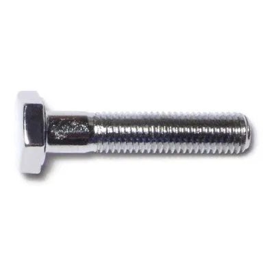 1/4"-28 x 1-1/4" Chrome Grade 5 Hex Cap Screws (10 pcs.)