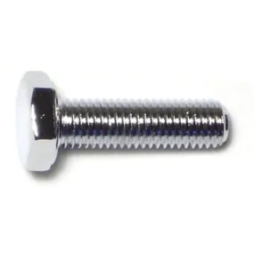 1/4"-28 x 7/8" Chrome Grade 5 Hex Cap Screws (10 pcs.)