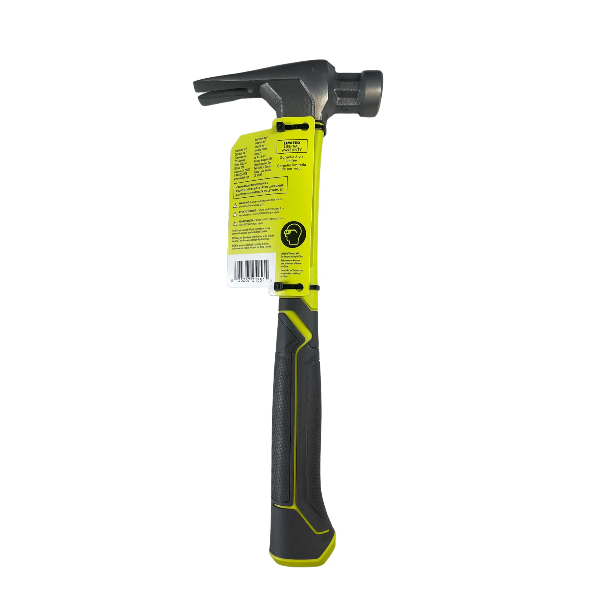 16 oz. All Purpose Hammer with 11 in. Fiberglass Handle