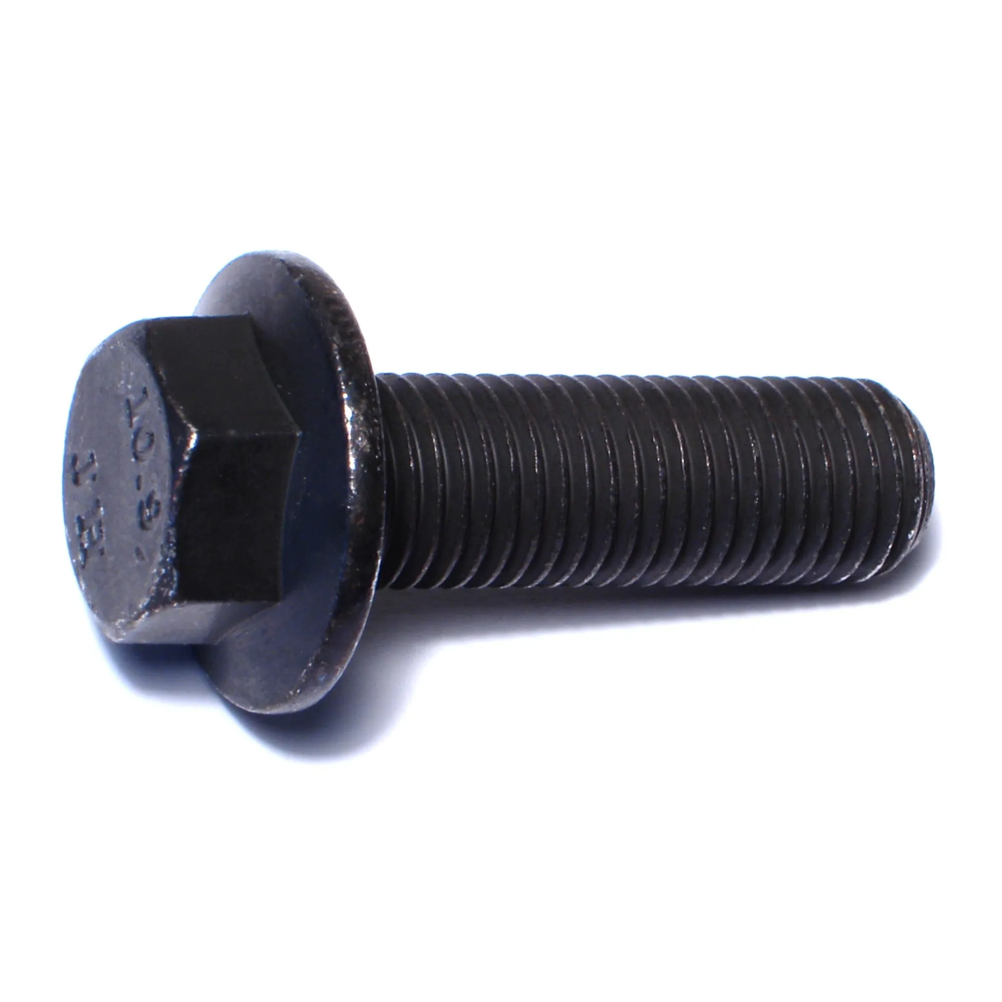 16mm-2.0 x 50mm Black Phosphate Class 10.9 Steel Coarse Thread Hex Washer Head Flange Bolts