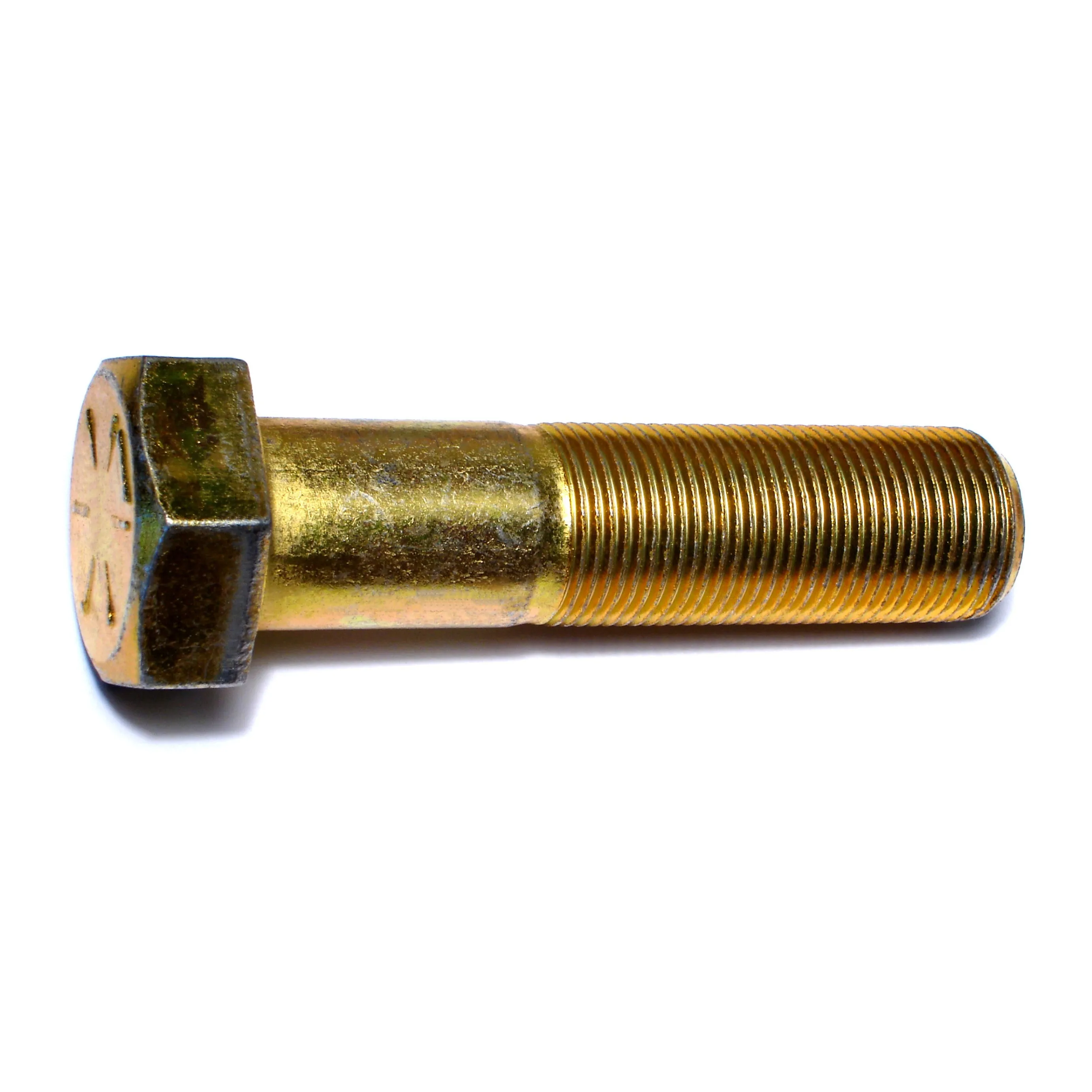 1"-14 x 4" Zinc Plated Grade 8 Hex Cap Screws (5 pcs)