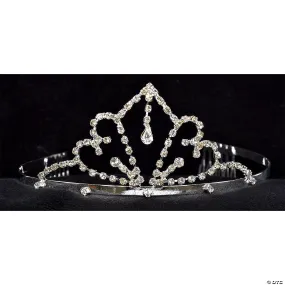 2 1/4" Rhinestone Silver Child Tiara