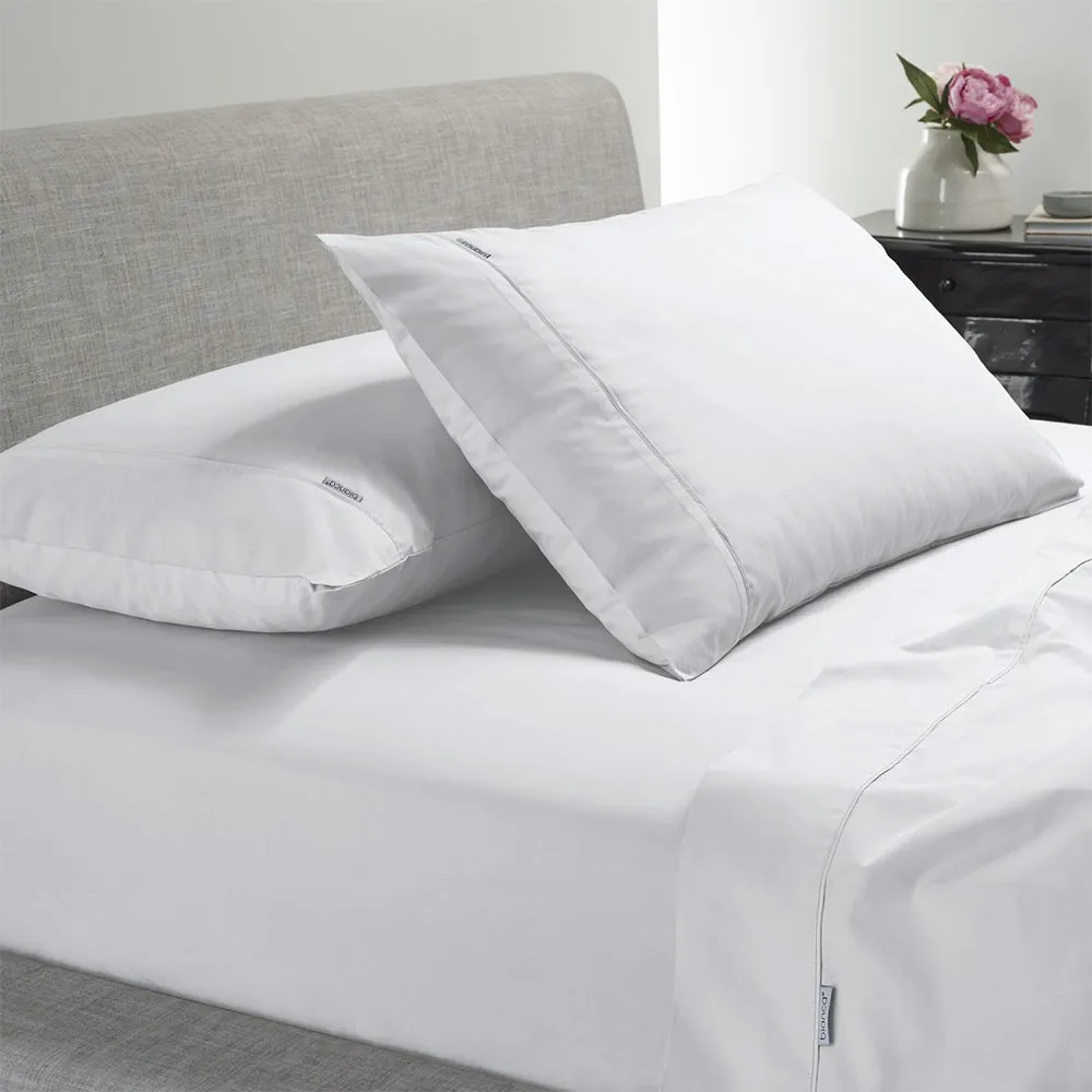 300 TC Cotton Percale Sheet Sets White