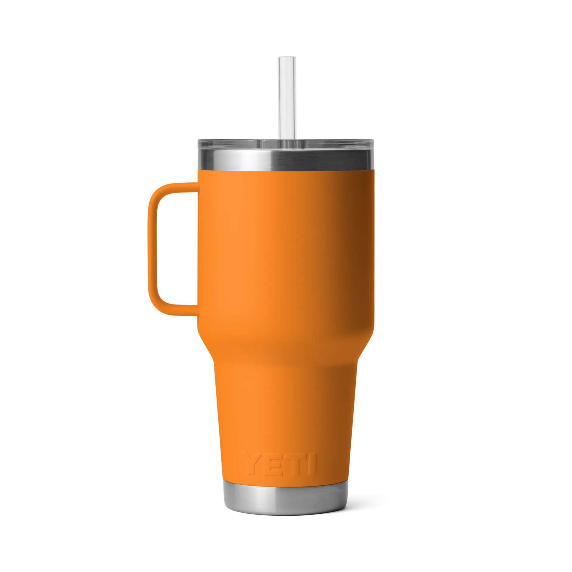 35 oz. / 1L Straw Mug w/ Straw Lid - King Crab Orange