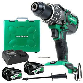 36V Cordless Hammer Drill Kit with Batteries and Charger