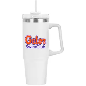 40oz Insulated Tumbler (Customized) - Gator Swim Club