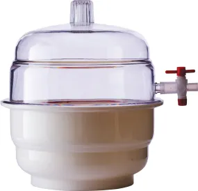 Abdos Vacuum Desiccator Polypropylene (PP)/Polycarbonate (PC) (Plate Diameter 250mm), 1/EA