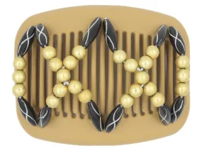 African Butterfly Hair Comb - Dalena Blonde 66