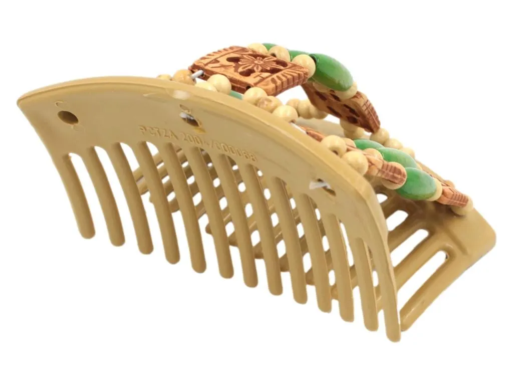 African Butterfly Thick Hair Comb - Tripla Blonde 45