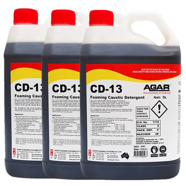 Agar CD-13 Foaming Caustic Detergent