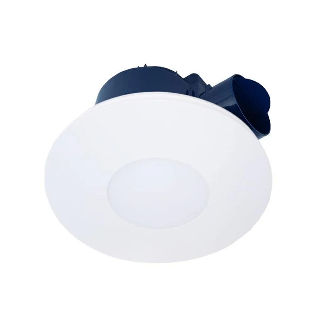 Airbus EC 500 Round Exhaust Fan with LED Light in White