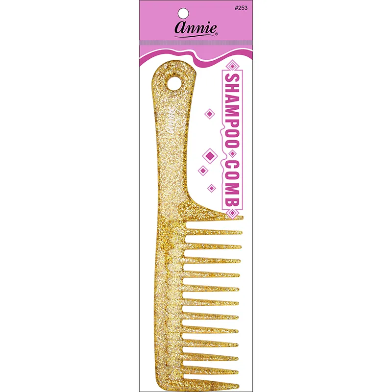 Annie Luminous Shampoo Comb Asst Color