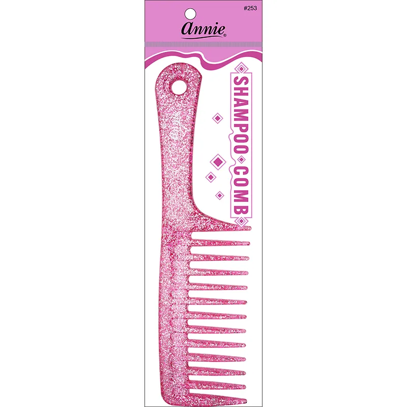 Annie Luminous Shampoo Comb Asst Color