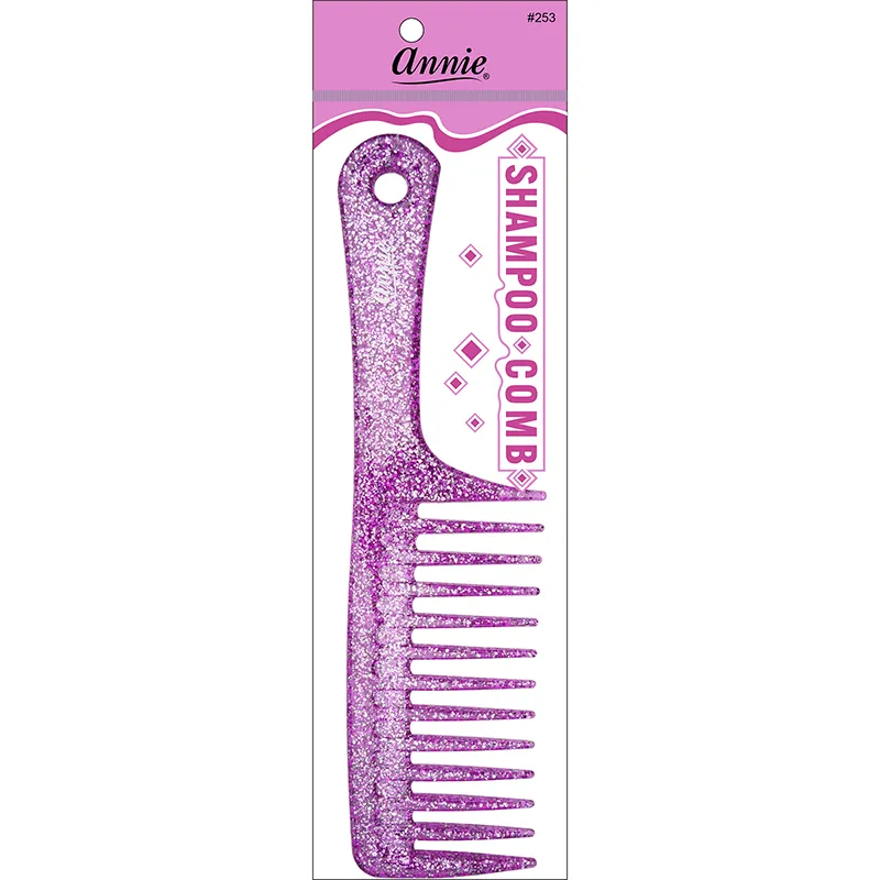 Annie Luminous Shampoo Comb Asst Color