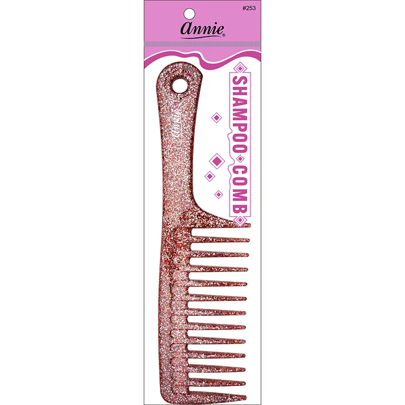 Annie Luminous Shampoo Comb Asst Color