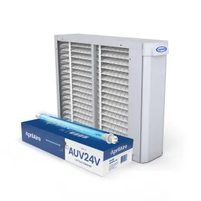 AprilAire UV22 Clean Air Pair (AprilAire Air Purifier, Healthy Air Filter, and UVC Coil Cleaner)