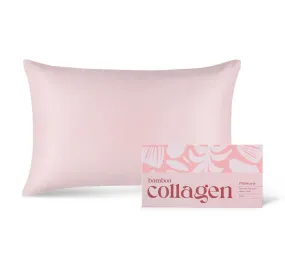 Bamboo Collagen Standard Pillowcase in Gift Box Blush