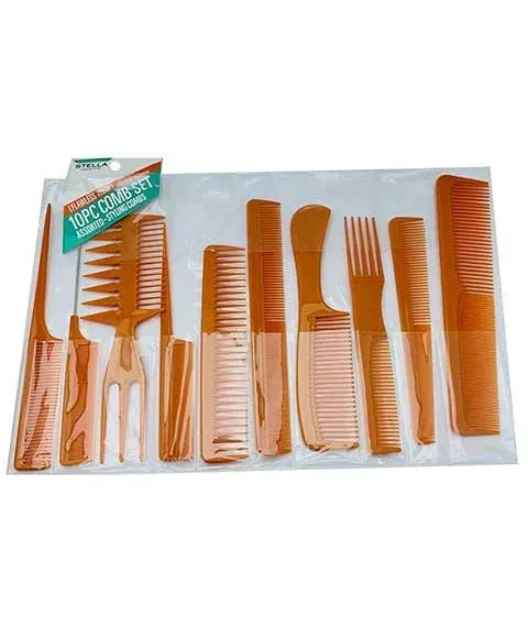 Bee Sales Magic Collection Comb Set 24260Brown