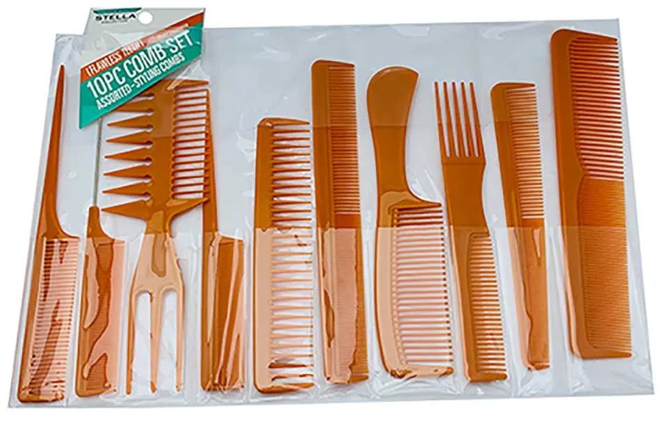 Bee Sales Magic Collection Comb Set 24260Brown