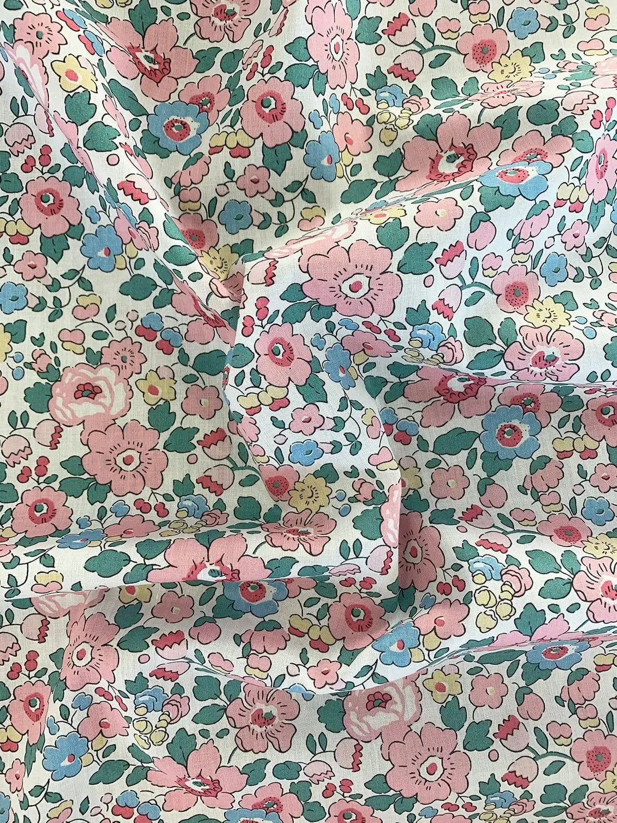 BETSY CANDY FLOSS Liberty Flat Top Sheet