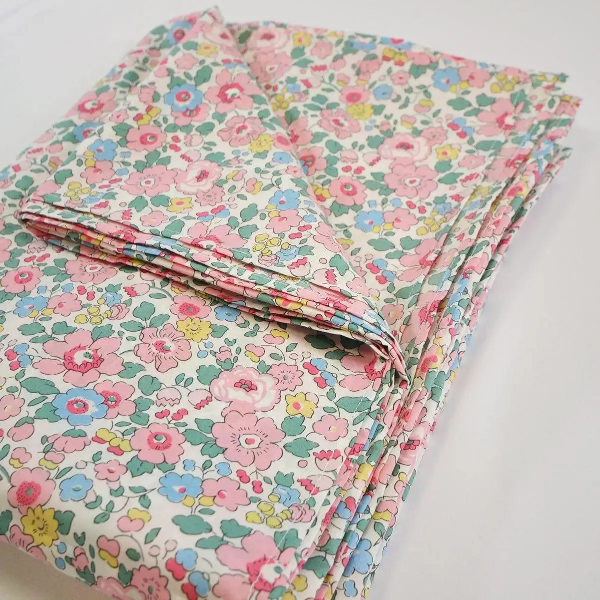 BETSY CANDY FLOSS Liberty Flat Top Sheet