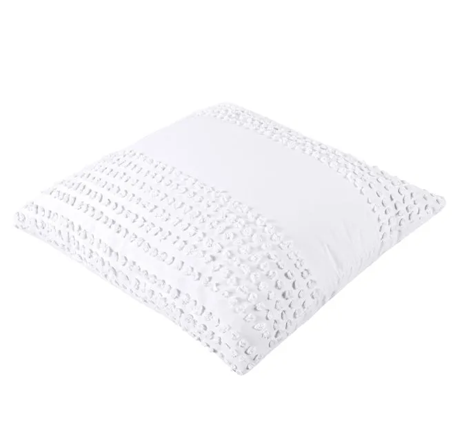 Betty European Pillowcase White