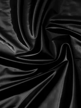 Black Patent Vinyl Bed Sheet