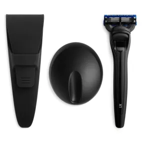 Bolin Webb X1 Nero Black Triple Razor Set - Gillette Fusion 5