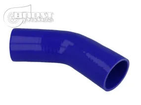 BOOST Products Silicone Elbow 45 Degrees, 51mm (2") ID, Blue