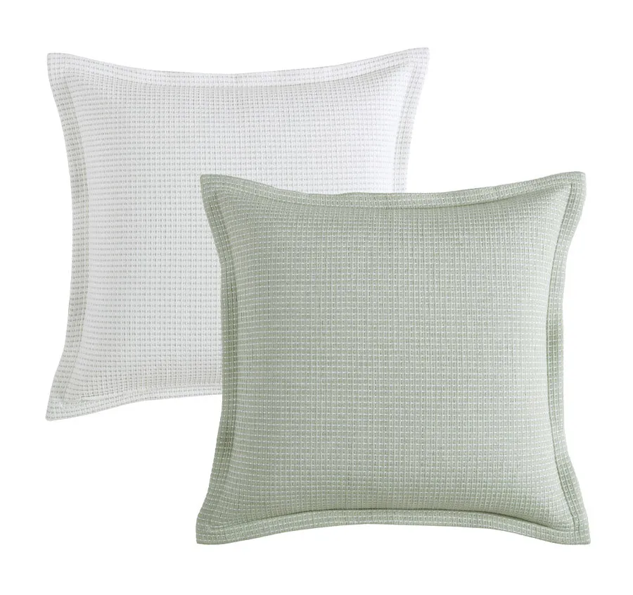 Bradshaw European Pillowcase Green