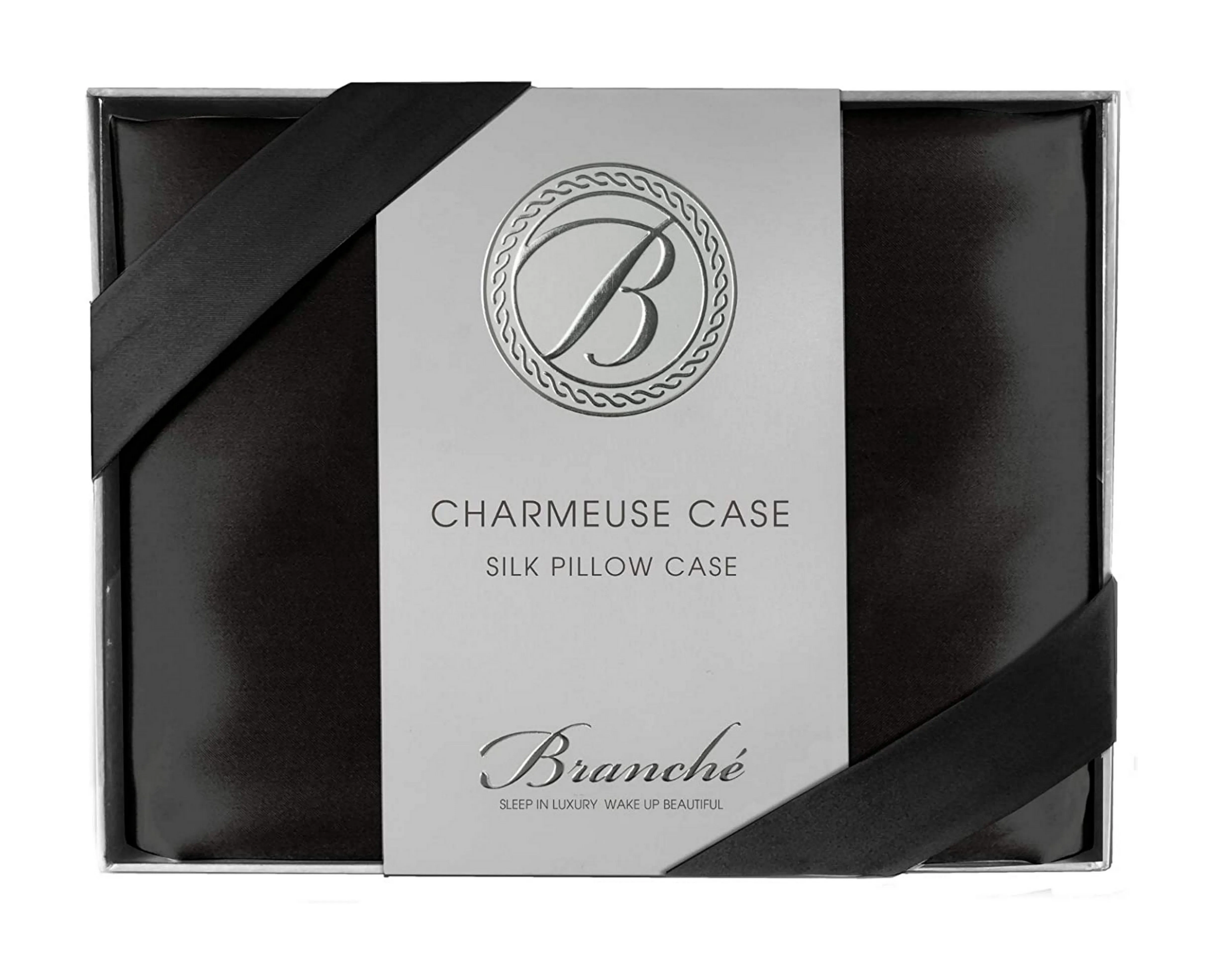 Branché Charmeuse Case King, Black