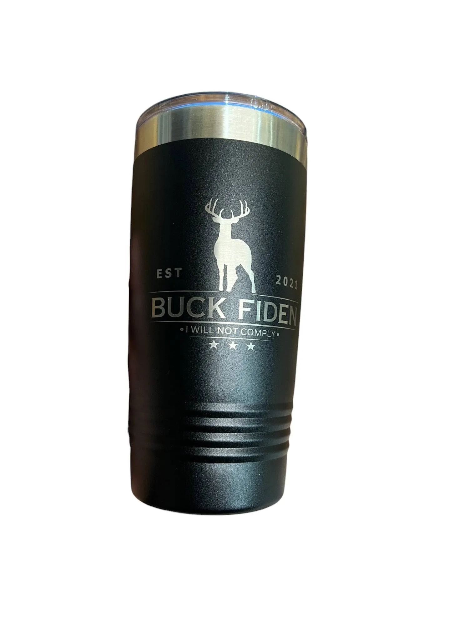 Buck Fiden 20 oz Tumbler Polar Camel Stainless Steel Tumbler with Slider Lid and Custom Engraving