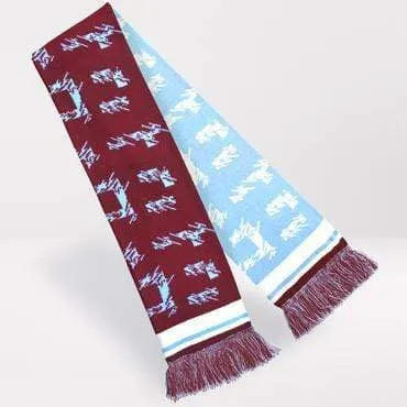 Burnley Retro Football Scarf