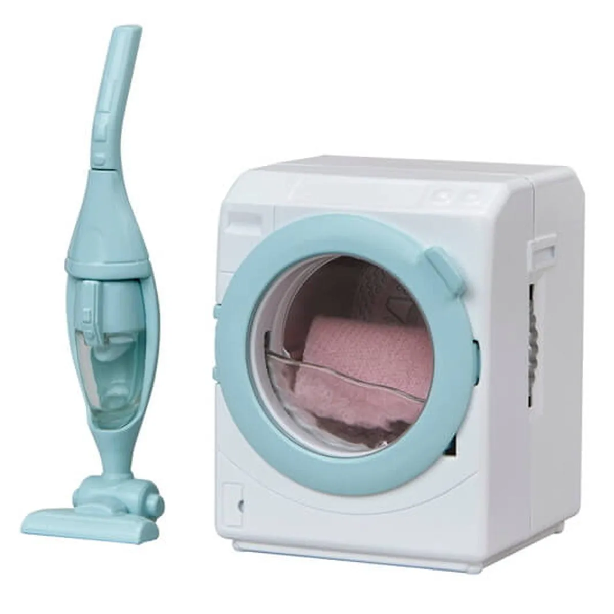 Calico Critters laundry and vacuum set