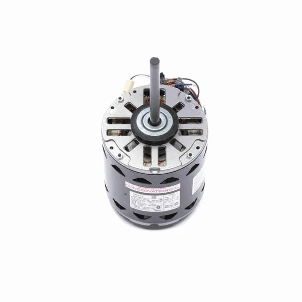 Century Direct Drive Motor, 1075 RPM,  3/4-1/2-1/3 HP, 277 V, 48 Frame, Open Air Over