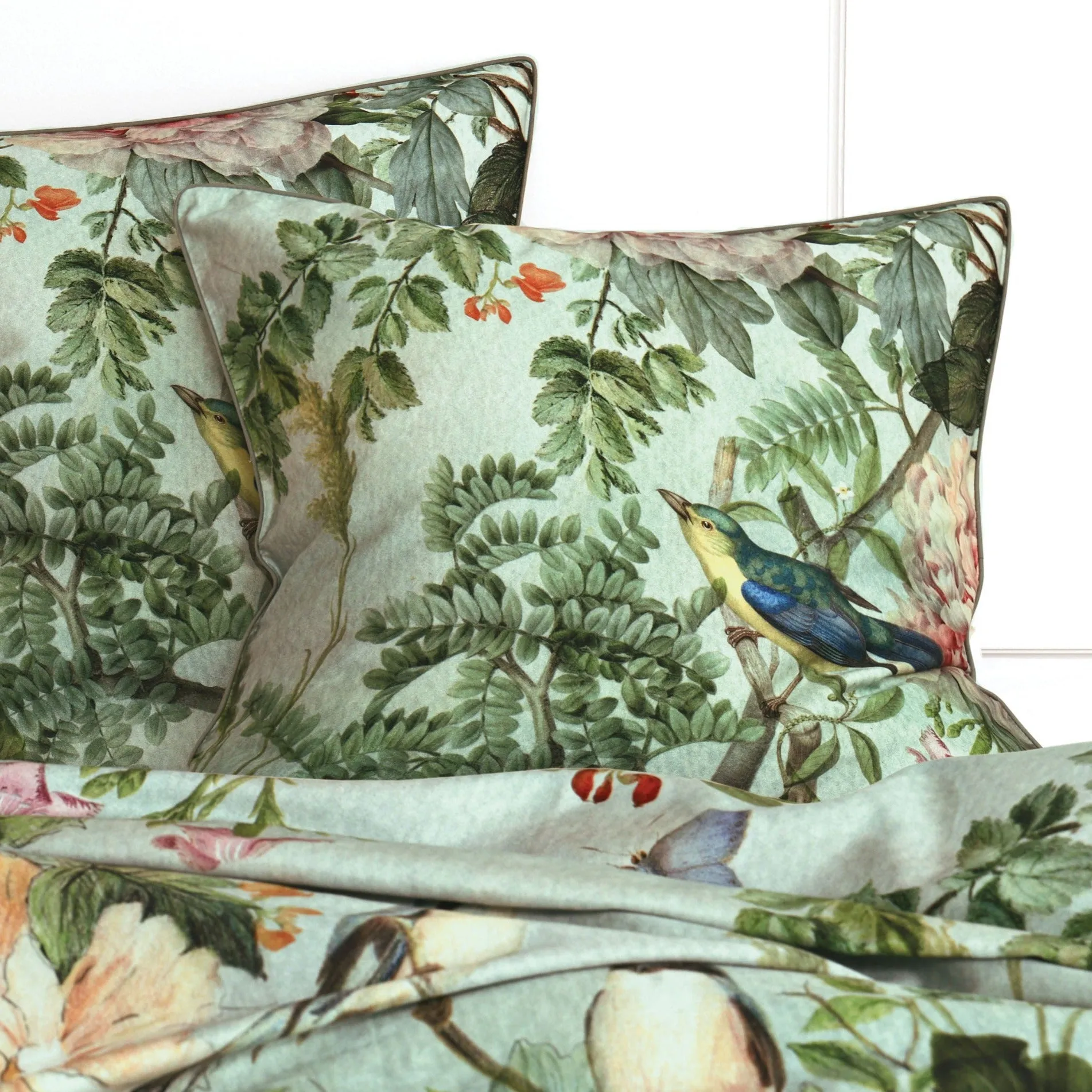 Chinoiserie European Pillowcase by MM Linen