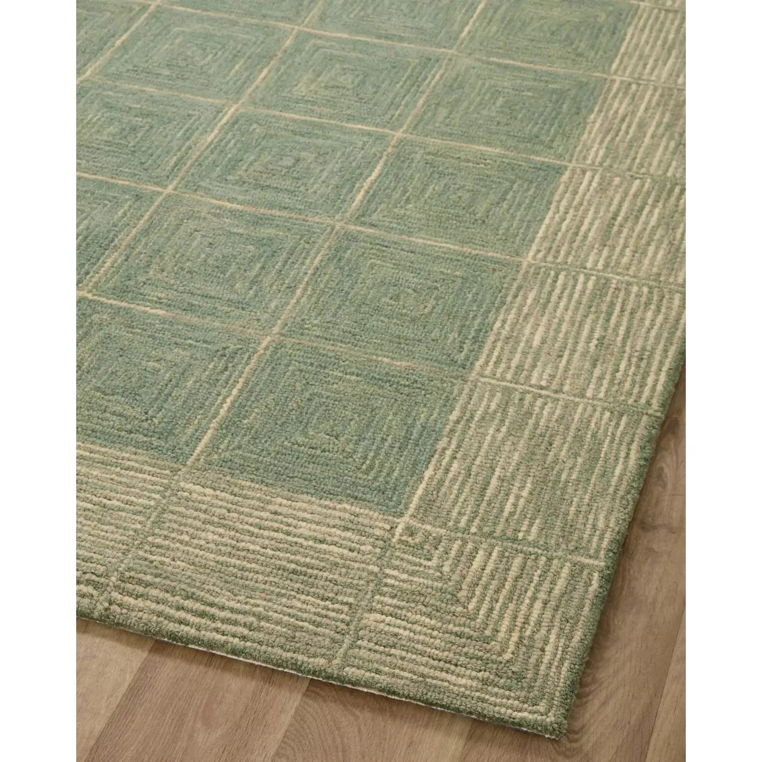 Chris Loves Julia Francis Green/Natural Rug