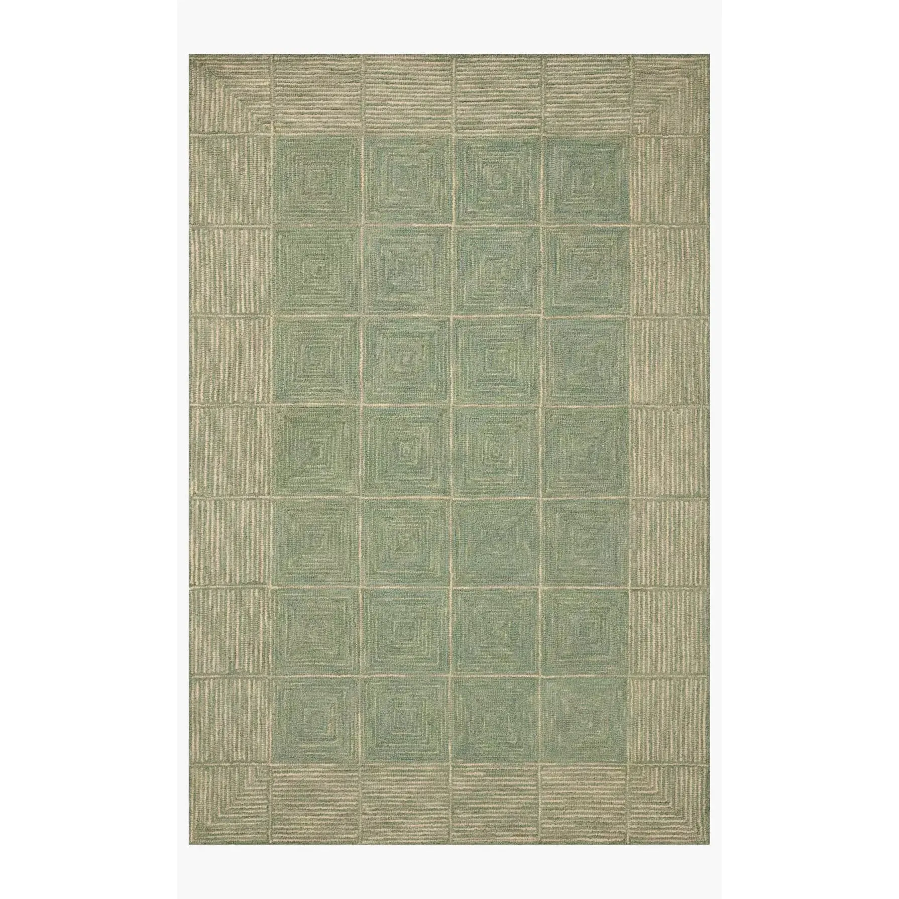 Chris Loves Julia Francis Green/Natural Rug