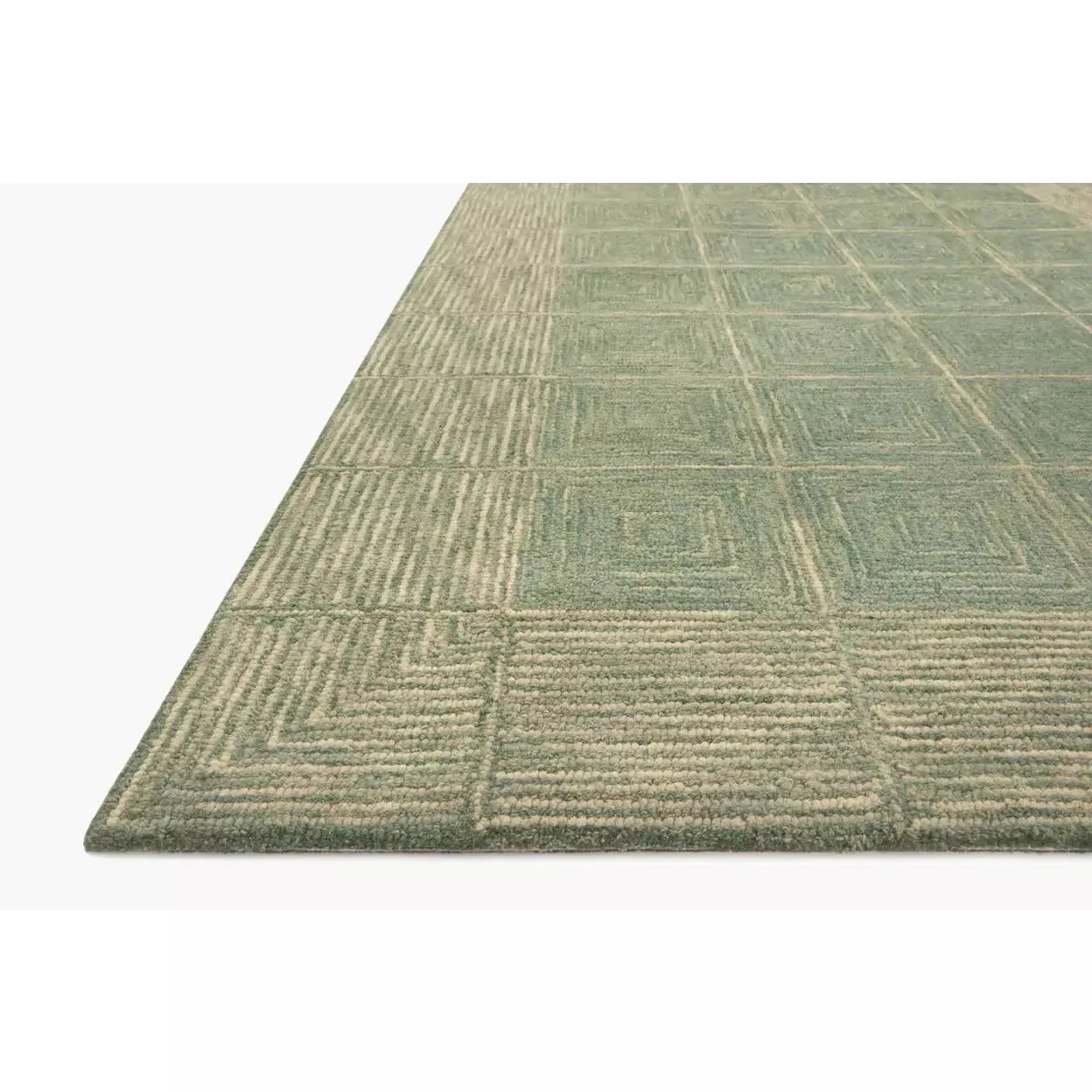 Chris Loves Julia Francis Green/Natural Rug