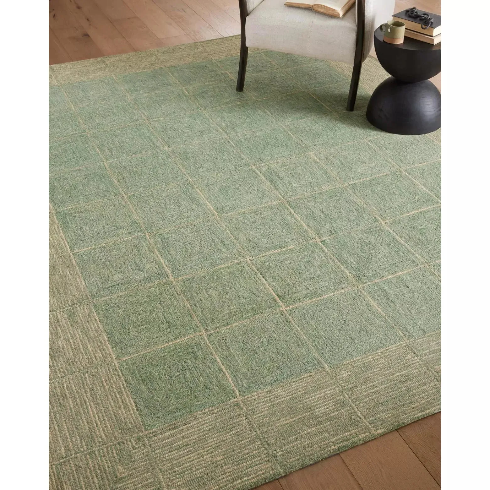 Chris Loves Julia Francis Green/Natural Rug