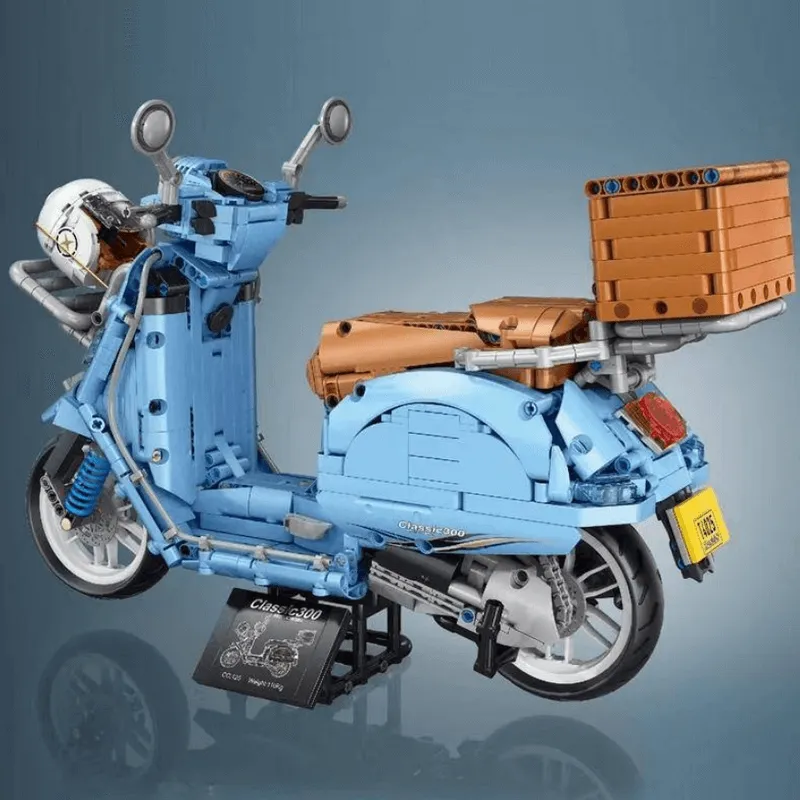 Classic Italian Scooter 1827pcs