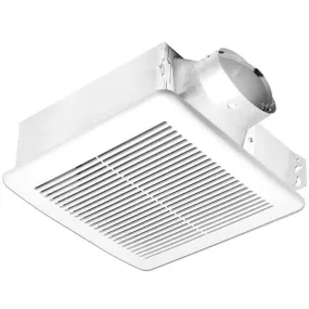 Delta BreezSlim 80-110 CFM Adjustable Speed Bathroom Exhaust Fan With Humidity Sensor