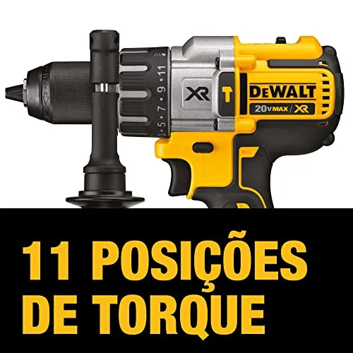 DEWALT 20V MAX XR Hammer Drill, Brushless, 3-Speed, Tool Only (DCD996B)