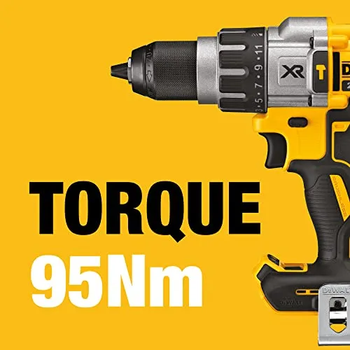 DEWALT 20V MAX XR Hammer Drill, Brushless, 3-Speed, Tool Only (DCD996B)