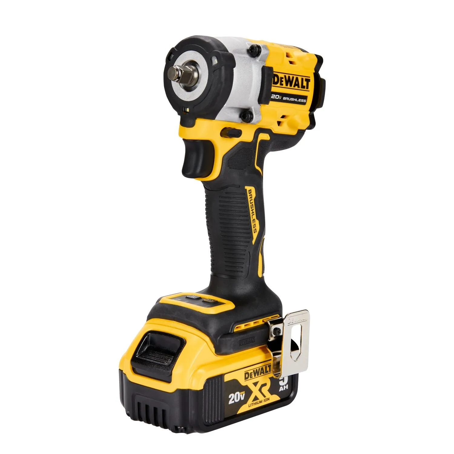 DeWalt DCF923P2 ATOMIC 20V MAX* 3/8 in. Cordless Impact Wrench with Hog Ring Anvil Kit