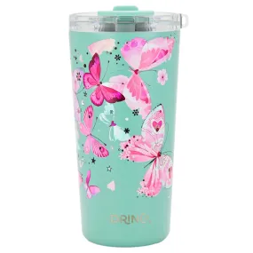 DRINCO®  Seattle 20oz Leakproof Tumbler with Straw - Butterfly